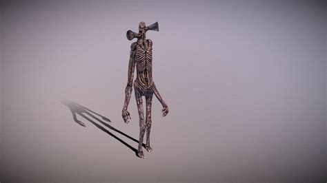 Sirenhead, a monster created by Trevor Henderson - Buy Royalty Free 3D ...