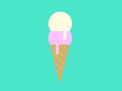 Ice Cream Gif Animation by Will Tyler