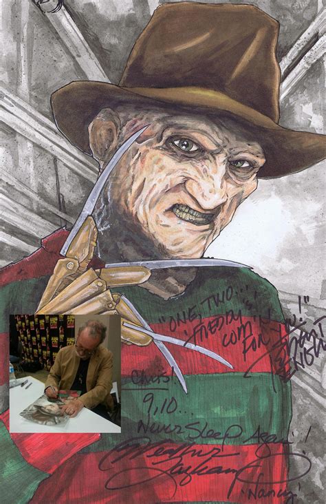 Met Freddy Krueger and Nancy by ChrisOzFulton on DeviantArt