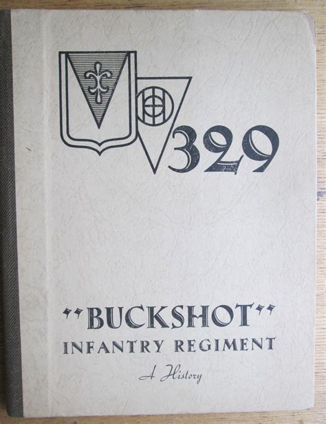 ORIGINAL US WWII 329TH INFANTRY REGIMENT 83RD DIVISION UNIT HISTORY ...