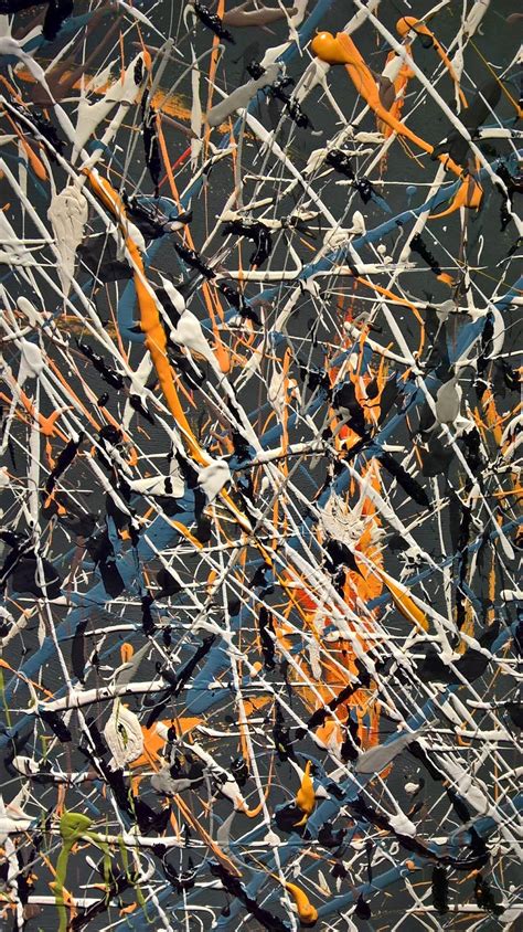 richard witham art: Pollock - drip painting