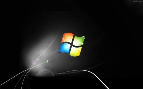 Siêu đẹp black background windows 7 cho máy tính của bạn