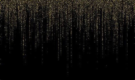 Black And Gold Glitter Wallpaper