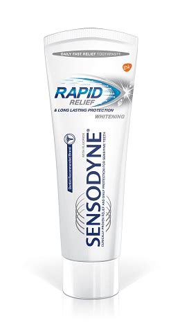 Sensodyne Rapid Relief Whitening | Sensodyne