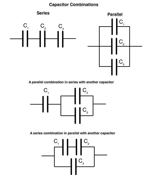 Capacitor Calculations Basic Calculations For Capacitors In Series And ...