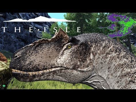 The Isle - The Mighty Allosaurus Builds a Nest (The Bio Isle) - YouTube