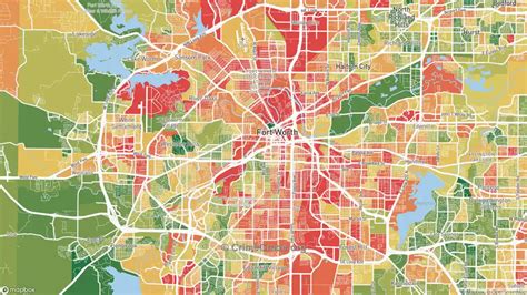 The Safest and Most Dangerous Places in Fort Worth, TX: Crime Maps and ...