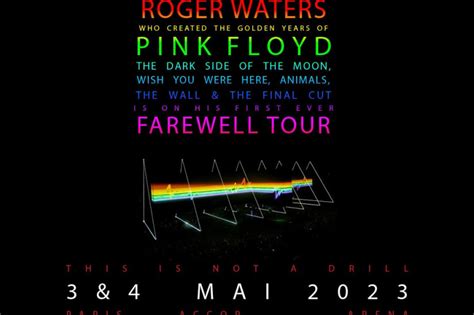 Roger Waters en concert à l'Accor Arena de Paris en mai 2023 ...