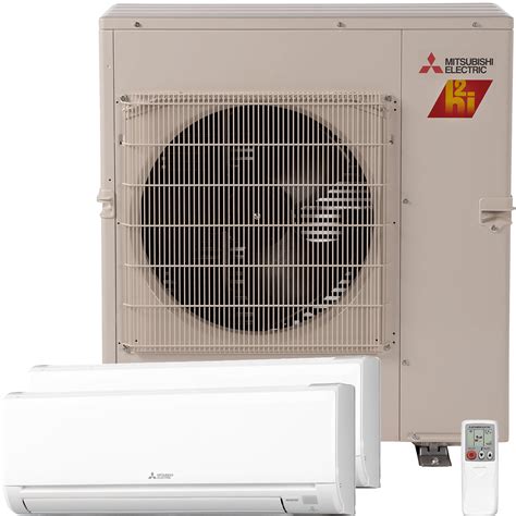 Mitsubishi 18,000 BTU Floor Mounted Mini Split Heat Pump ...