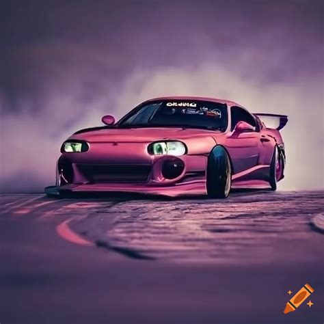 Toyota supra mk4 drift wallpaper on Craiyon