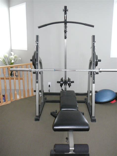 MovingSaleYYC2011: Nautilus Weight Set with Bench - $600 OBO