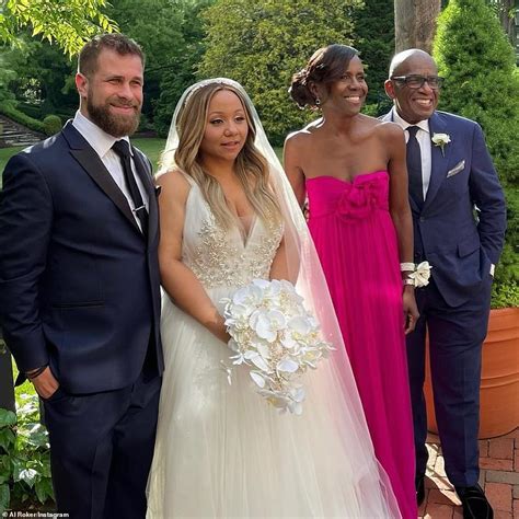 Al Roker is ever the proud father as his daughter Courtney gets married ...