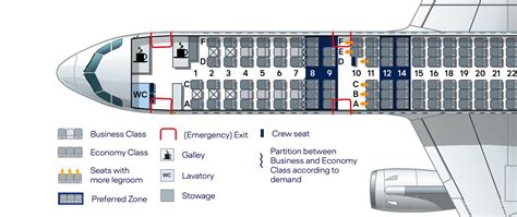 Lufthansa A321 Sitzplan