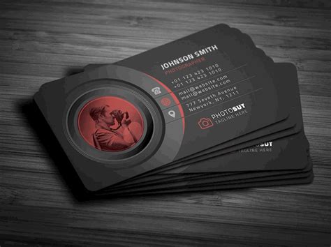 Cool Photographer Business Card