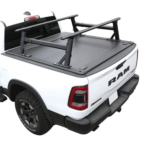 Buy Syneticusa Off Road Rack Ready Aluminum Retractable Tonneau Cover ...