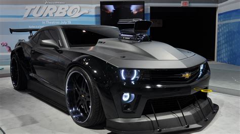 Menacing Camaro Concept Built To Celebrate Upcoming 'Turbo' Movie