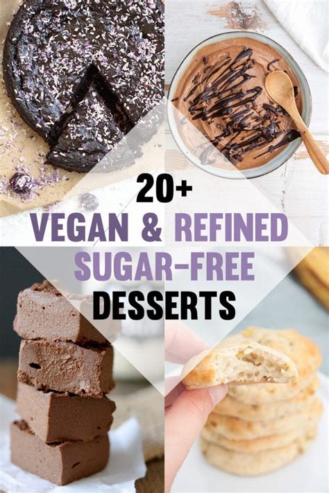 20 Vegan & Refined Sugar-Free Dessert Recipes | Elephantastic Vegan