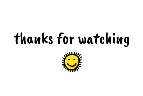 Thank You For Watching My Slideshow