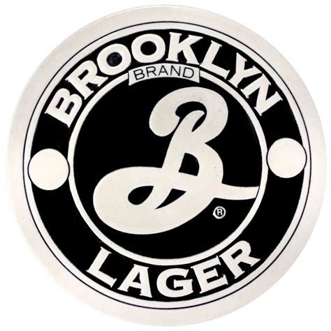 Brooklyn Brewery Logo Stone Coaster