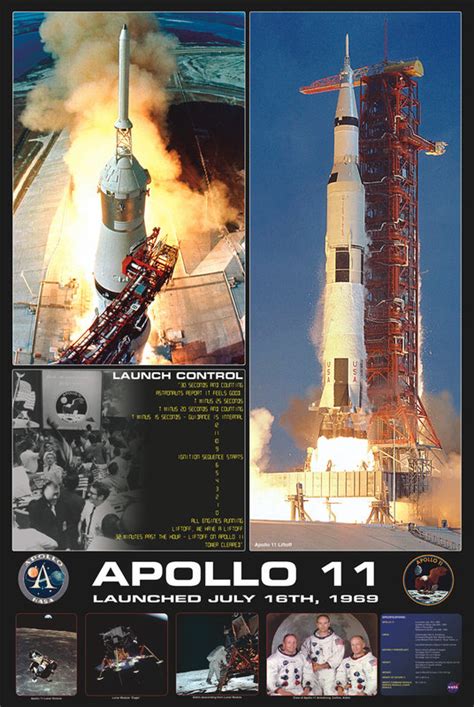 Apollo 11 - launch Poster | Sold at UKposters