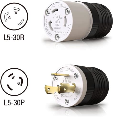 Twist Lock Adapter Male Plug & Connector 30A | ELEGRP Official – elegrp