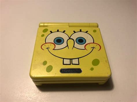 Spongebob Gameboy Advance Sp (As is) | Gameboy advance sp, Gameboy ...