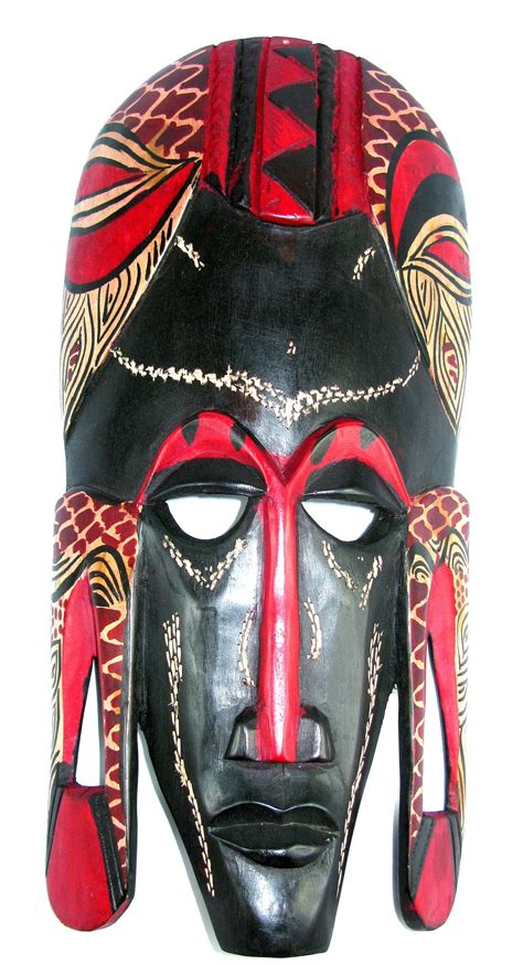 African Mask Traditional Maassai Devil Mask 9 in / 23 Cm Long - Etsy