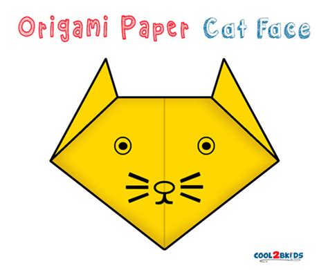 Origami Cat Face