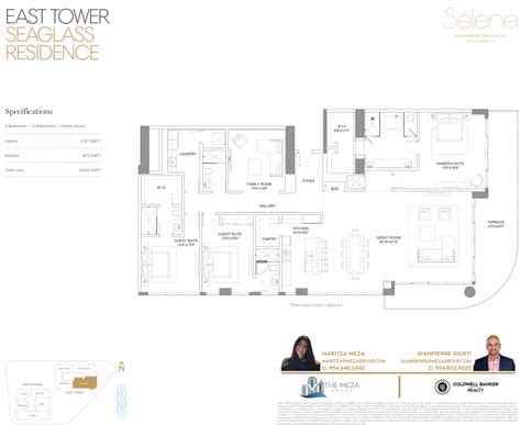 East Tower Floor Plans - Selene Fort Lauderdale | Meza Group