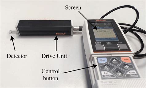 Surface roughness meter Mitutoyo SJ-210 | Download Scientific Diagram