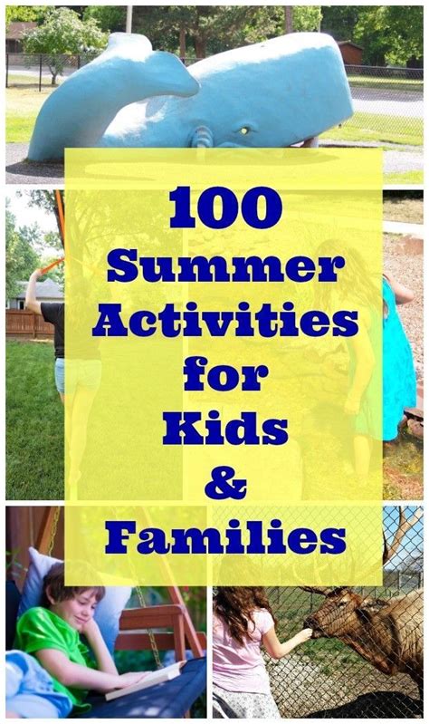 100+ Free Things for Kids to Do in Summer | Summer activities for kids ...