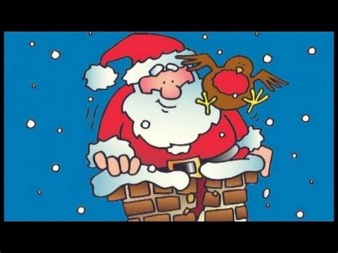 When Santa Got Stuck Up the Chimney-Kidzone - YouTube