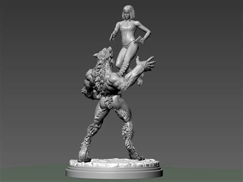 Selene vs Lycan 3D model 3D printable | CGTrader