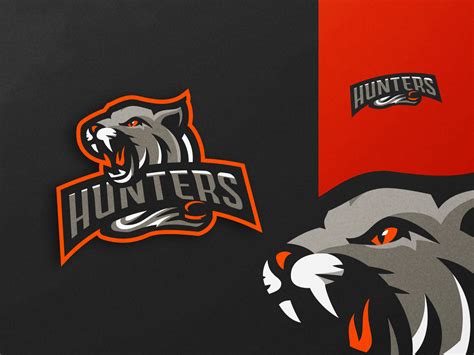 Hunters Mascot Logo by Chris on Dribbble