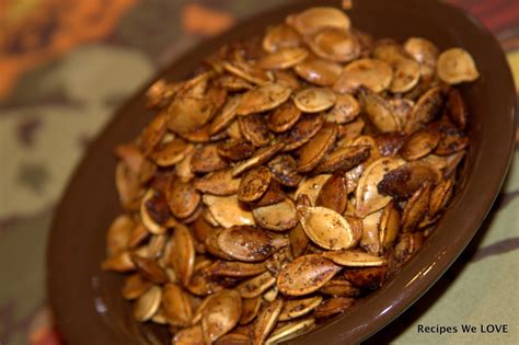 Roasted Pumpkin Seeds | Recipes We Love