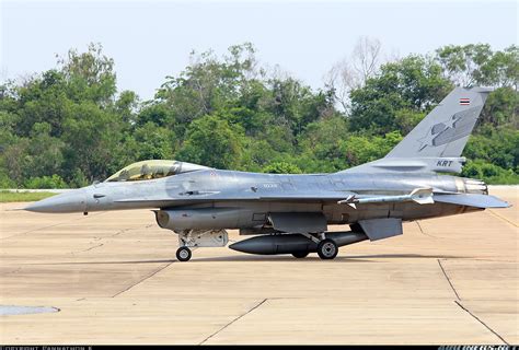 General Dynamics F-16A/ADF Fighting Falcon (401) - Thailand - Air Force ...