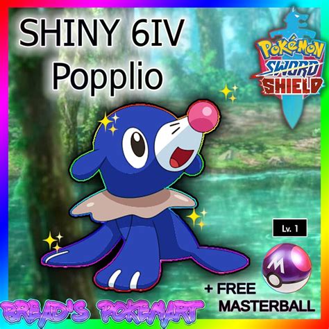 Pokemon Sword and Shield // Ultra SHINY 6IV POPPLIO // Hidden - Etsy