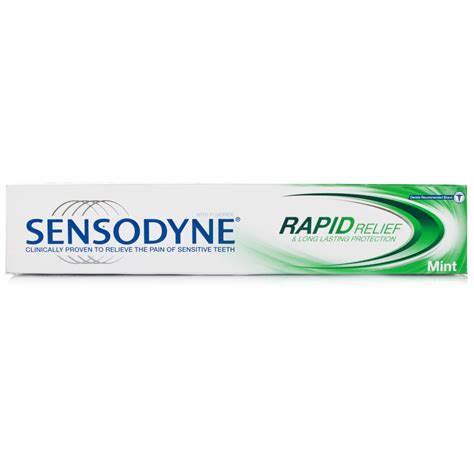 Review of Sensodyne Rapid Relief Mint Toothpaste