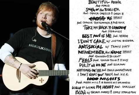 Ed Sheeran's 'No. 6 Collaborations Project' Debuts at No. 1 on the ...