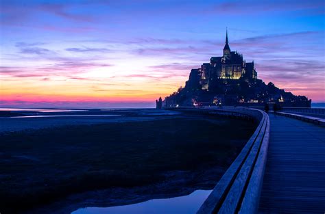 Le Mont Saint-Michel, l'Abbaye et la baie en photos - Photos du monde