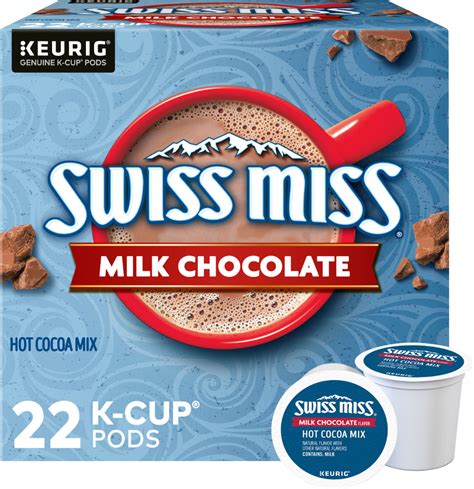 Customer Reviews: Swiss Miss Milk Chocolate Hot Cocoa, Keurig Single ...