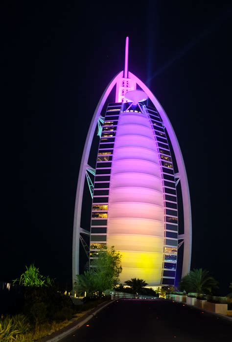 Burj al Arab - Night View from the Shore | Menno5D | Flickr