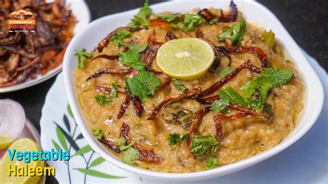 Veg Haleem Recipe in Telugu | Special Vegeterian Haleem Recipe