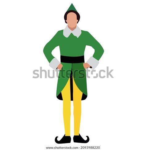 Buddy Elf Simple Clip Art Vector Stock Vector (Royalty Free) 2093988220 ...