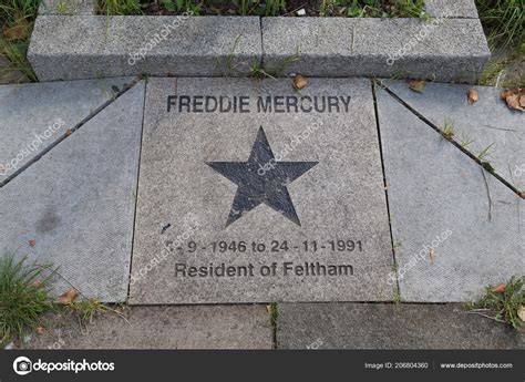 Freddie Mercury Grave Stone