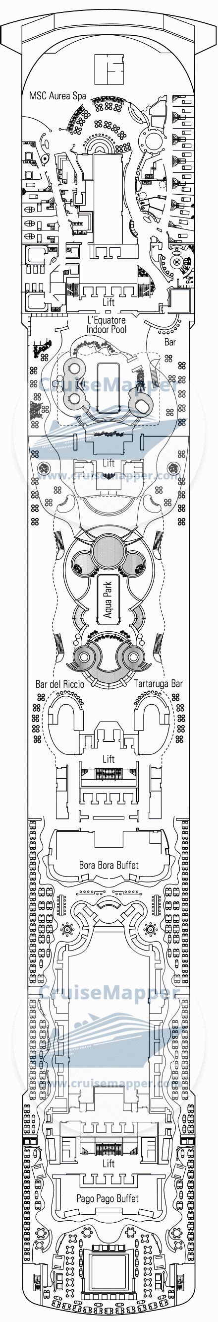 Msc Splendida Deck Plans