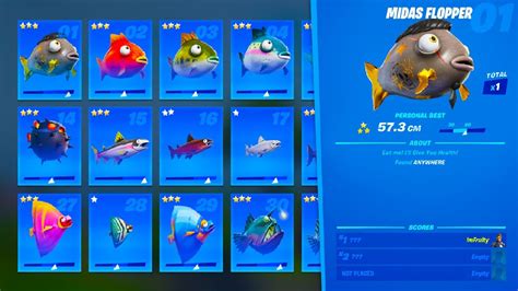 How To Get EVERY FISH in Fortnite Season 4! (MIDAS FLOPPER AND MORE ...