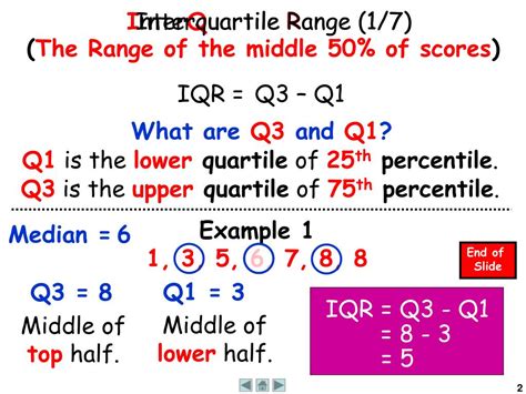 PPT - Interquartile Range PowerPoint Presentation, free download - ID ...