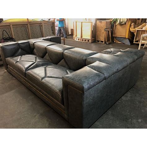 Custom Leather Sofas , Chairs and Ottomans – Mortise & Tenon