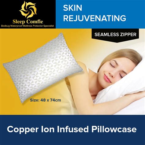 Copper Infused Pillowcase – Sleep Comfie